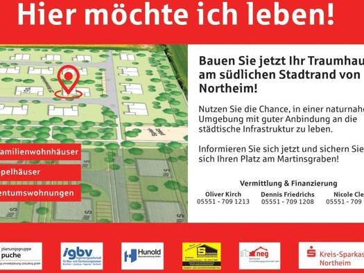 Grundstück zum Kauf provisionsfrei 153.075 € 785 m² Grundstück frei ab sofort Northeim Northeim 37154