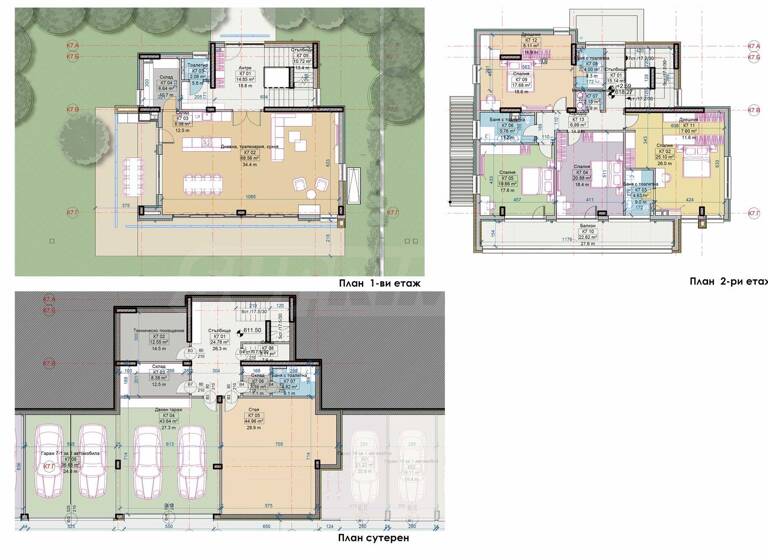 Reihenmittelhaus zum Kauf 1.255.000 € 6 Zimmer 610,4 m² Sofia