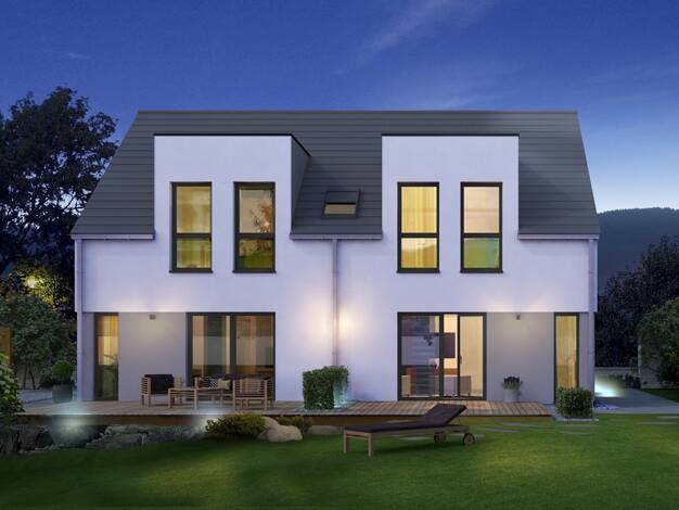 Doppelhaushälfte zum Kauf 693.000 € 4 Zimmer 130 m² 281 m² Grundstück Affalterbach 71563