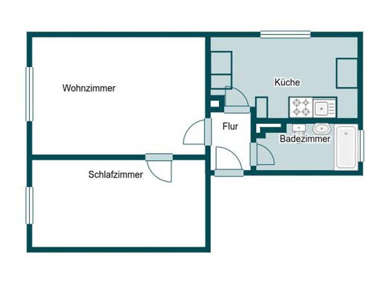 Sonstiges zum Kauf als Kapitalanlage geeignet 160.000 € 2 Zimmer 56 m² Rot Stuttgart 70437