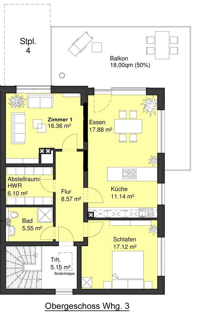 Terrassenwohnung zur Miete 990 € 2 Zimmer 93 m²<br/>Wohnfläche 1.<br/>Geschoss 01.02.2025<br/>Verfügbarkeit Marbach Marburg 35041