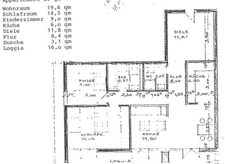 Wohnung zum Kauf 98.000 € 3 Zimmer 86 m² frei ab sofort Bad Harzburg 38667