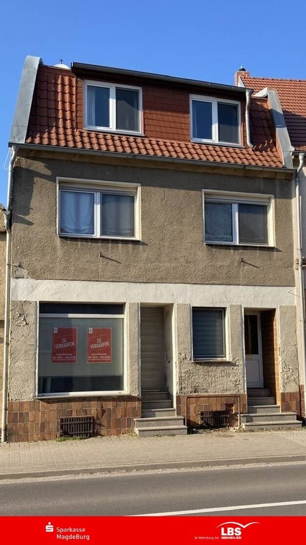 Reihenmittelhaus zum Kauf 35.000 € 5 Zimmer 167 m² 587 m² Grundstück Loburg Loburg 39279