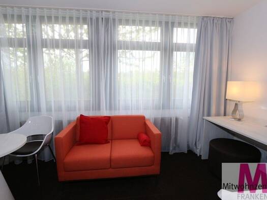 Wohnung zur Miete Wohnen auf Zeit 716 € 1 Zimmer 25 m² frei ab sofort Maiach Nürnberg 90451