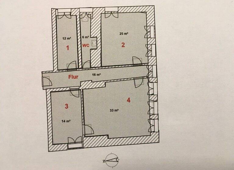 Bürofläche zur Miete 900 € 4 Zimmer Memmingen 87700