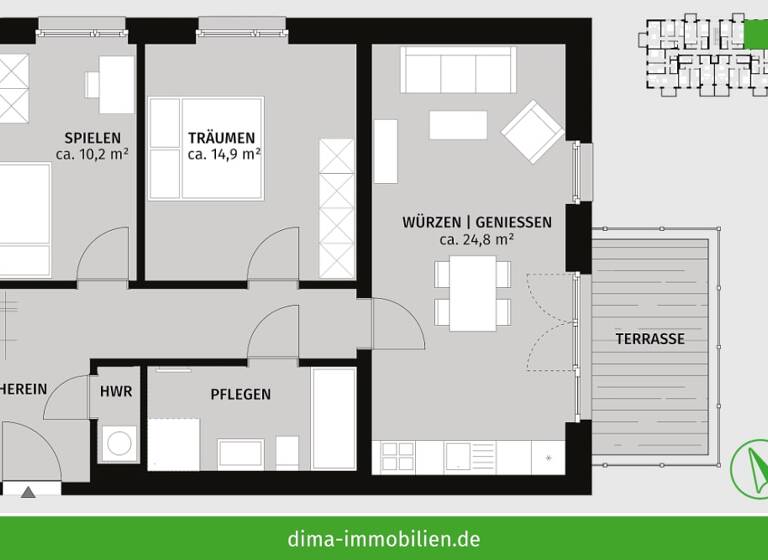 Wohnung zur Miete 797 € 3 Zimmer 73,1 m²<br/>Wohnfläche EG<br/>Geschoss ab sofort<br/>Verfügbarkeit Margaretha-Rothe-Straße 6 Meusdorf Leipzig 04289
