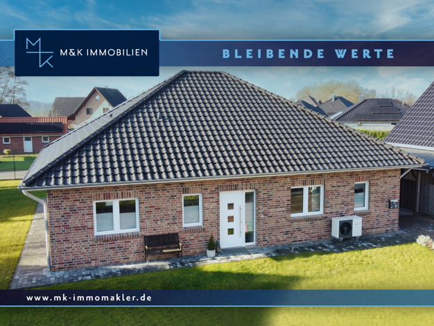 Bungalow zur Miete - Erstbezug 1.260 € 4 Zimmer 137 m² 670 m² Grundstück frei ab 01.09.2025 Am Schuldwald 11 Hengelage Quakenbrück 49610