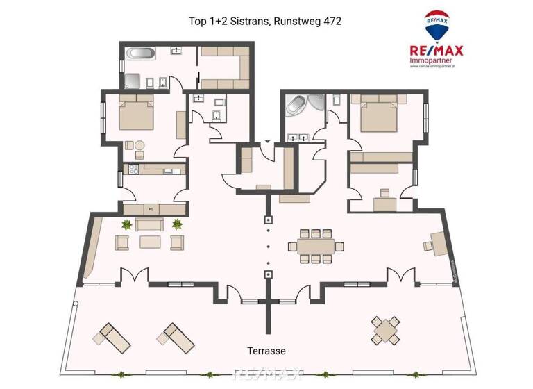 Wohnung zum Kauf 1.290.000 € 6 Zimmer 246 m² 1. Geschoss Runstweg 472 Sistrans 6073