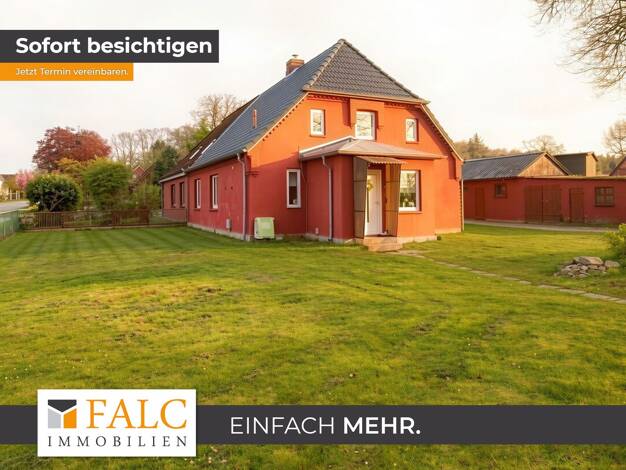 Doppelhaushälfte zum Kauf 139.000 € 3 Zimmer 87 m² 712 m² Grundstück frei ab sofort Banzin Vellahn 19260