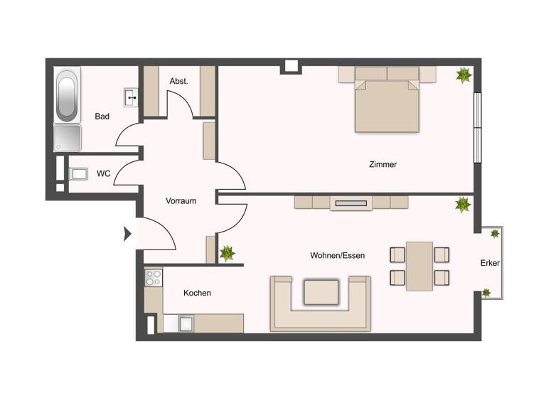 Wohnung zum Kauf 298.000 € 2 Zimmer 80,1 m² 1. Geschoss Seeboden am Millstätter See 9871