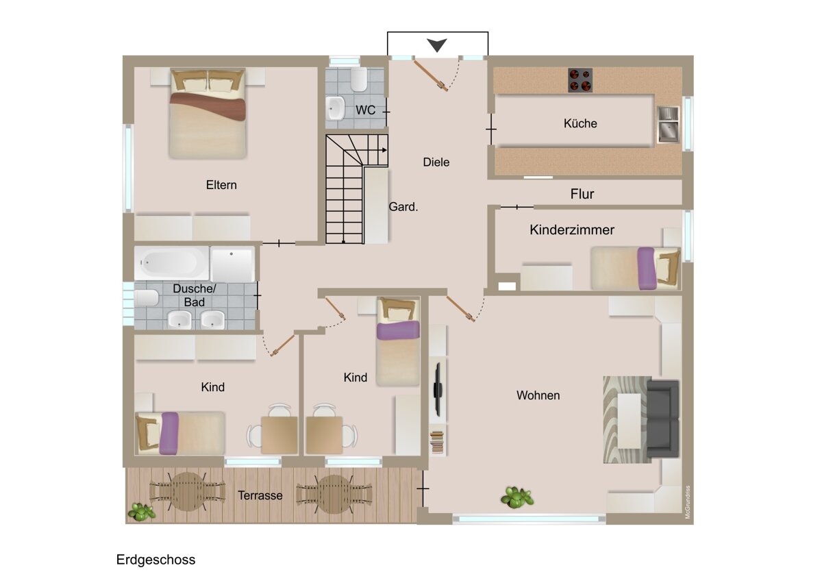 Bungalow zum Kauf 998.000 € 8 Zimmer 198 m²<br/>Wohnfläche 460 m²<br/>Grundstück Österfeld Stuttgart / Vaihingen 70563