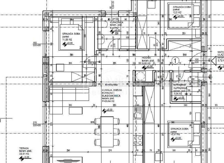 Wohnung zum Kauf 390.000 € 4 Zimmer Vodice 22211