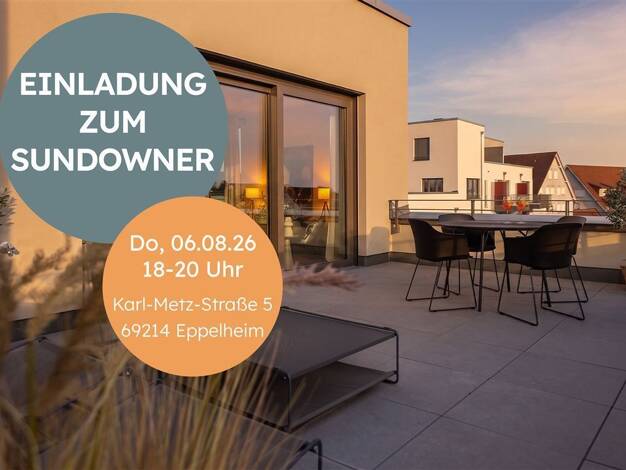 Penthouse zum Kauf - Neubau provisionsfrei als Kapitalanlage geeignet 799.900 € 3 Zimmer 116,7 m² Eppelheim 69214