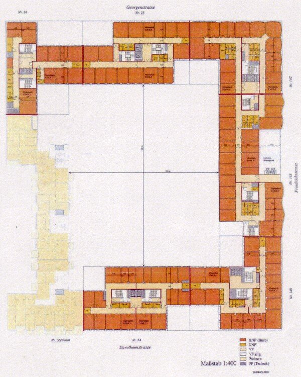 Bürofläche zur Miete 1.278 m²<br/>Bürofläche ab 234 m²<br/>Teilbarkeit Mitte Berlin 10117