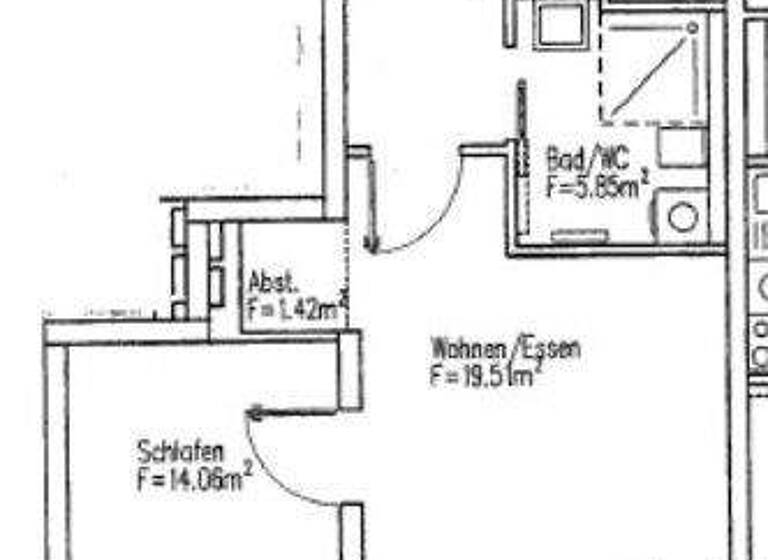 Wohnung zur Miete 538 € 2 Zimmer 53,8 m² 1. Geschoss frei ab 01.04.2026 Lützner Straße 160 Neulindenau Leipzig 04179
