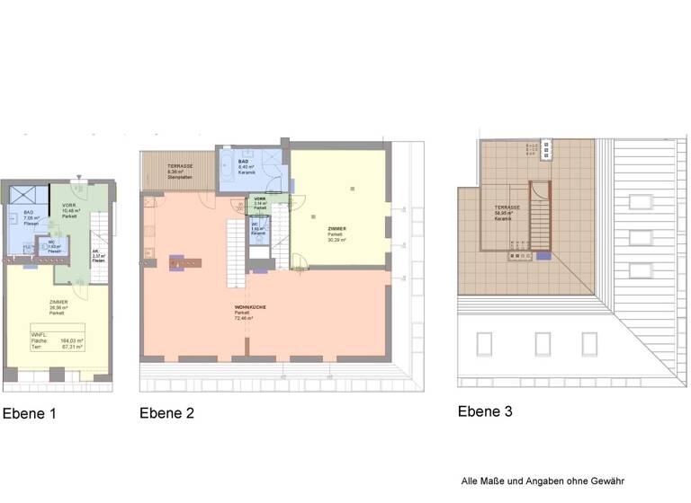 Wohnung zum Kauf 999.000 € 3 Zimmer 186,5 m² Wien 1140
