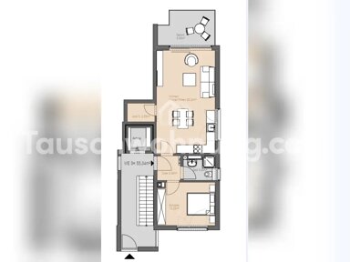 Wohnung zur Miete Tauschwohnung 700 € 1 Zimmer 55 m² 1. Geschoss Stadtmitte Bergisch Gladbach 51465