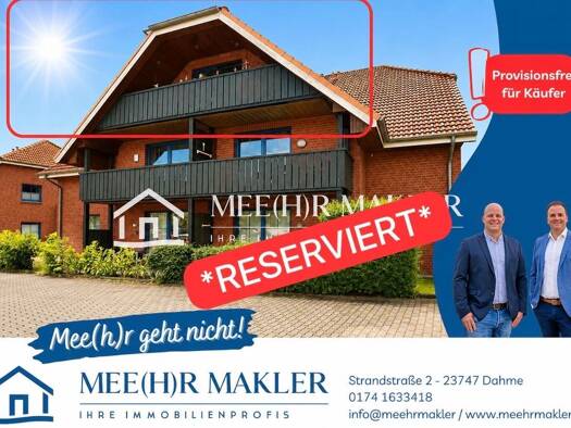 Wohnung zum Kauf provisionsfrei 239.000 € 2 Zimmer 52 m² 2. Geschoss An der Aue 1 Whg 9 Dahme 23747