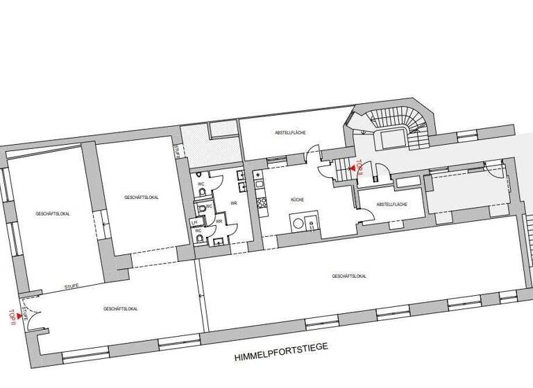 Bürofläche zur Miete 12,50 € 293 m² Bürofläche Himmelpfortstiege 1 Wien 1090