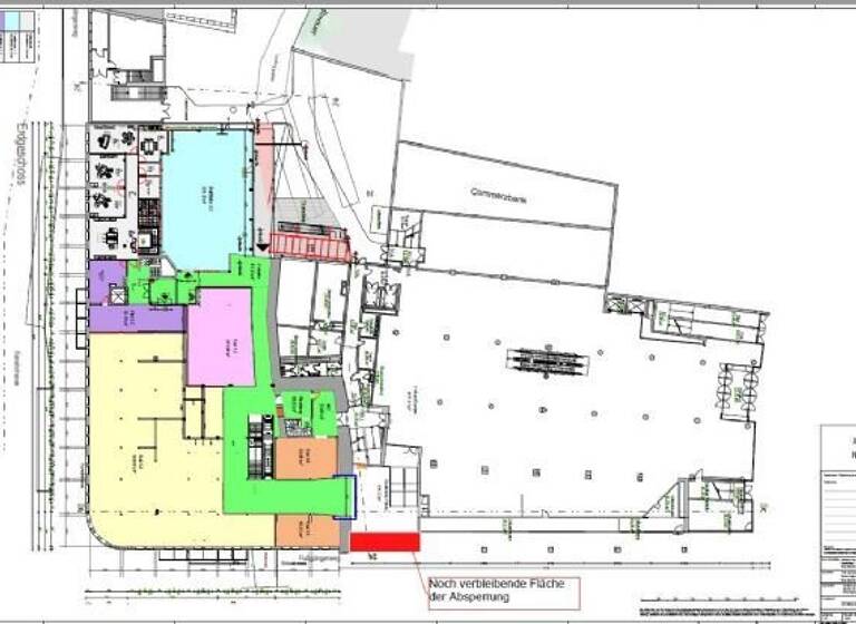 Verkaufsfläche zur Miete - Erstbezug provisionsfrei 600 m² Verkaufsfläche teilbar von 150 m² bis 600 m² Kanalstr. 17 /zus. Zugang Maximilianstr. 40-42 City Bayreuth 95444