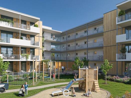 Wohnung zum Kauf - Erstbezug 370.500 € 3 Zimmer 74,6 m² 2. Geschoss Wels Wels 4600