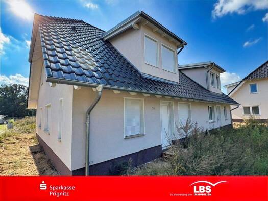 Doppelhaushälfte zum Kauf - Erstbezug 280.000 € 4 Zimmer 135 m² 673 m² Grundstück Nitzow Havelberg 39539
