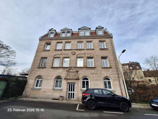 Wohnung zur Miete 495 € 2 Zimmer 42,3 m² 3. Geschoss frei ab 01.05.2026 Reitackerstr. 14 Gostenhof Nürnberg 90429