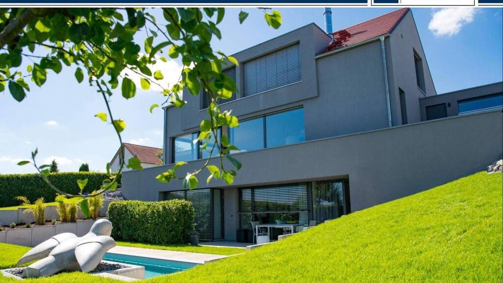 Villa zum Kauf 2.050.000 € 7 Zimmer 250,2 m² 856 m² Grundstück Grimmelfingen Ulm 89081