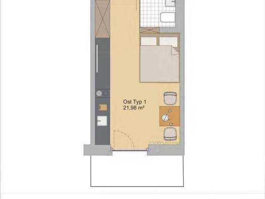 Sonstiges zum Kauf - Erstbezug als Kapitalanlage geeignet 1 Zimmer 22,5 m² Kühtai Nr. 1 Silz 6183