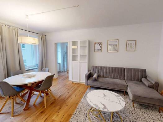 Studio zur Miete 1.060 € 2 Zimmer 46,2 m² 2. Geschoss frei ab sofort Bandelstraße 3 Moabit Berlin 10559