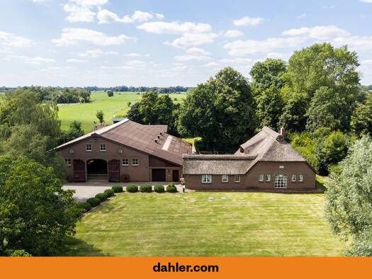 Einfamilienhaus zum Kauf 595.000 € 3 Zimmer 182 m² 40.000 m² Grundstück Schweieraußendeich Stadland 26936