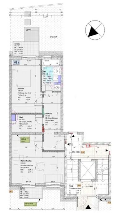 Wohnung zur Miete 700 € 2 Zimmer 70 m² frei ab sofort Karl-Liebknecht-Str. Wenigenjena - Schlegelsberg Jena 07749