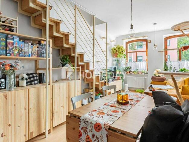 Maisonette zum Kauf 187.000 € 3 Zimmer 65 m² 1. Geschoss Neustadt-Neuschönefeld Leipzig 04315