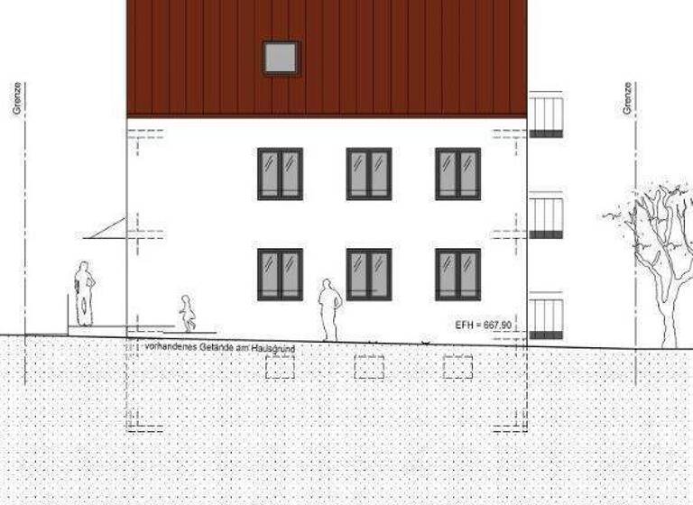 Wohnung zur Miete 490 € 2 Zimmer 46 m² EG Ratshausen 72365