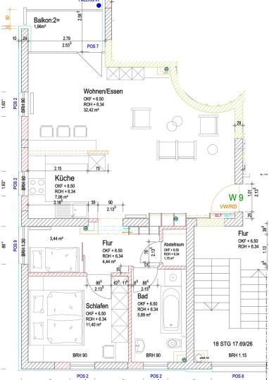 Wohnung zum Kauf provisionsfrei 155.000 € 2 Zimmer 65 m²<br/>Wohnfläche ab sofort<br/>Verfügbarkeit Proviantstr. Altstadt - Nordost Ingolstadt 85049