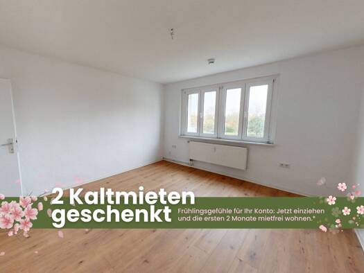WG-Zimmer zur Miete 419 € 4 Zimmer 69,1 m² 2. Geschoss frei ab sofort Waldstr. 22 Lutherstadt Wittenberg 06886