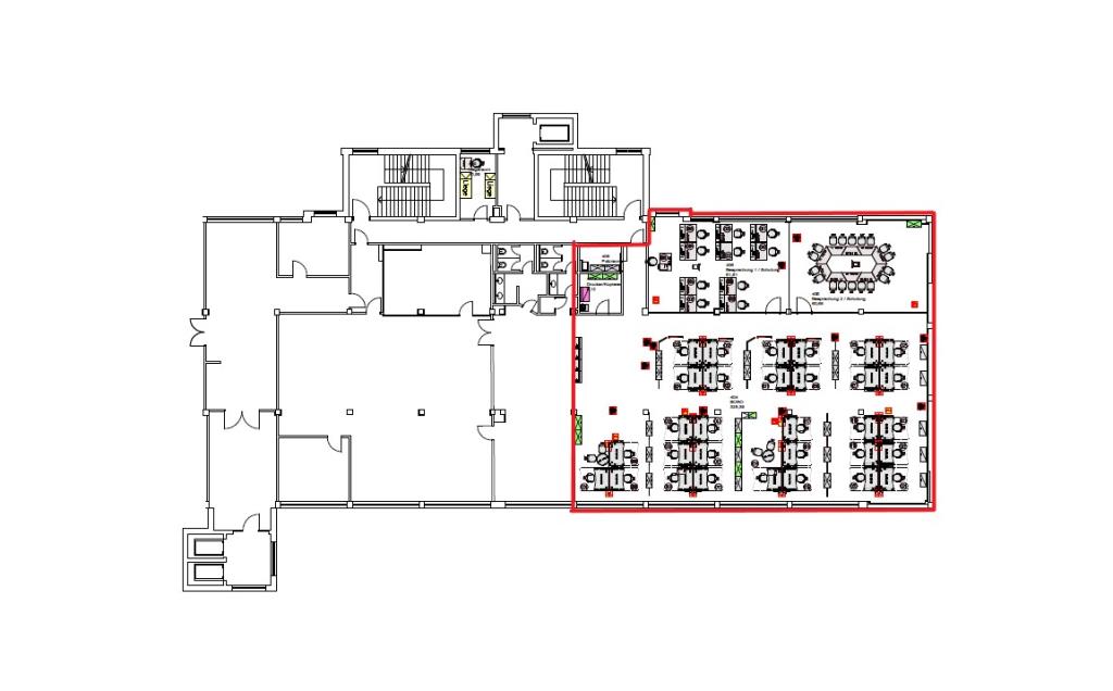 Bürogebäude zur Miete provisionsfrei 9,50 € 483 m²<br/>Bürofläche Stadtpark / Stadtgrenze 20 Fürth 90762