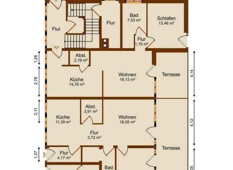 Mehrfamilienhaus zum Kauf als Kapitalanlage geeignet 540.000 € 9 Zimmer 274,2 m² 1.771 m² Grundstück Sande 26452