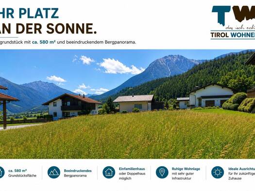 Grundstück zum Kauf 219.500 € 580 m² Grundstück Tarrenz 6464