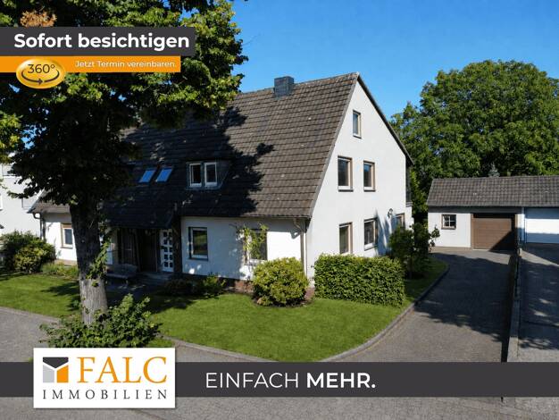 Doppelhaushälfte zum Kauf 399.000 € 6 Zimmer 150 m² 768 m² Grundstück Hennef Hennef (Sieg) 53773