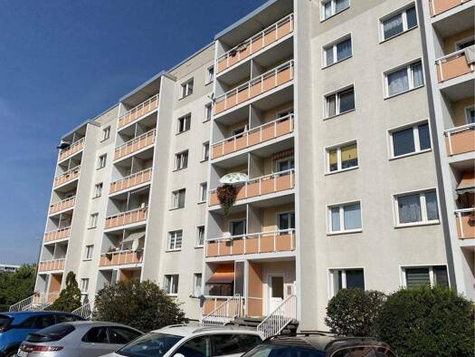 Wohnung zur Miete 318 € 3 Zimmer 57 m² 5. Geschoss Weißenfelser Straße 11 Silberhöhe Halle (Saale) 06132