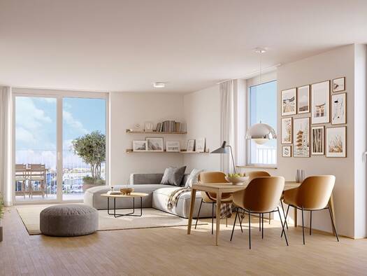 Wohnung zum Kauf - Neubau provisionsfrei 474.000 € 4 Zimmer 82,7 m² 1. Geschoss Ludwig-Reindl-Gasse 1, Senekowitschgasse 2 Wien 1220