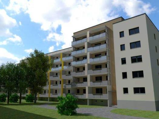 Wohnung zur Miete 619 € 3 Zimmer 68,6 m² 5. Geschoss Uranusstr. 41 Trotha Halle (Saale) 06118