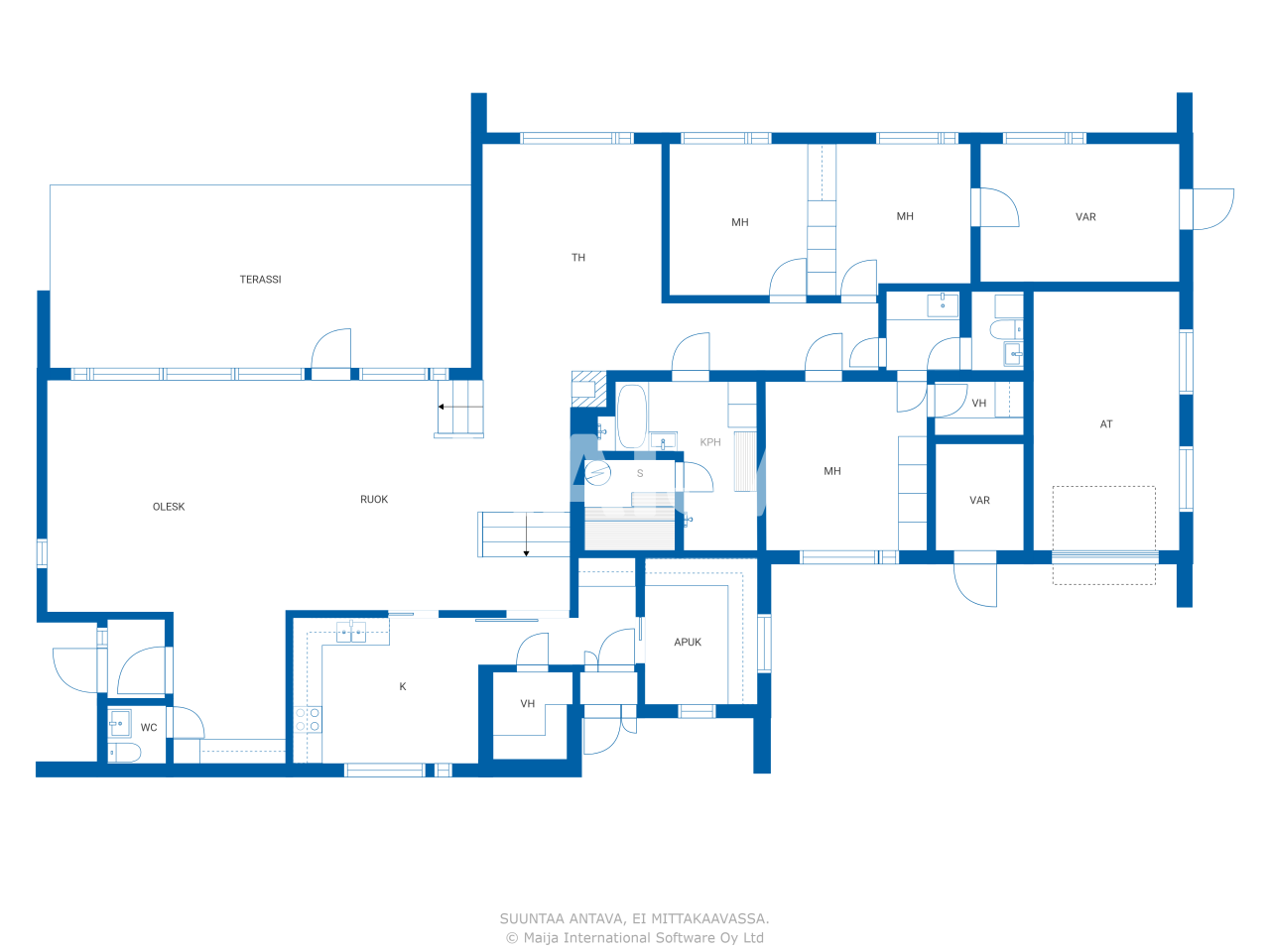 Einfamilienhaus zum Kauf 149.000 € 6 Zimmer 160 m²<br/>Wohnfläche 5.000 m²<br/>Grundstück Vuokkoharjuntie 7 Kärkölä 16600