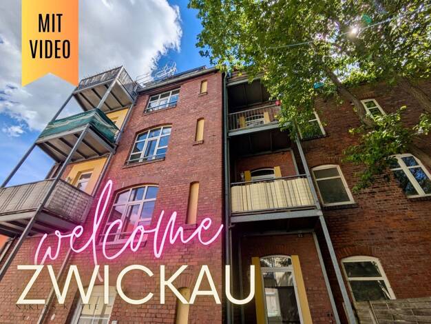 Wohnung zur Miete 310 € 2 Zimmer 52 m² 2. Geschoss Mörikestraße 7 Marienthal Zwickau 08060
