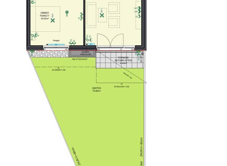 Wohnung zum Kauf 320.000 € 2 Zimmer 63 m² EG Wien 1140