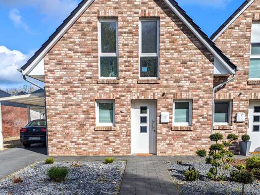 Doppelhaushälfte zur Miete 800 € 3 Zimmer 75 m² 160 m² Grundstück Wiesmoor Wiesmoor 26639