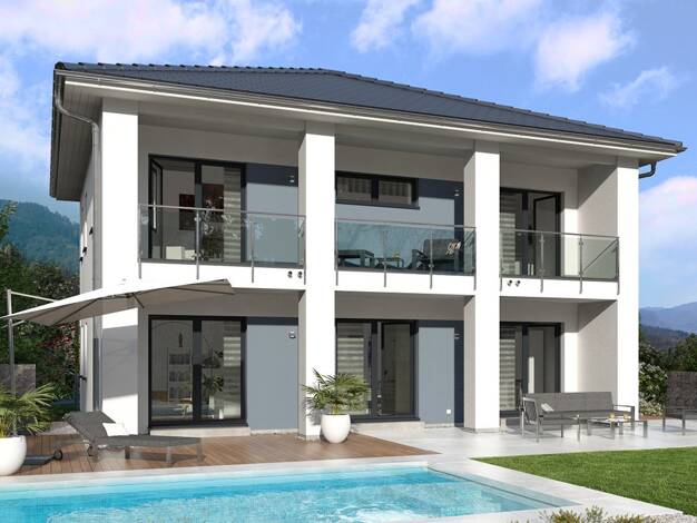 Villa zum Kauf 724.464 € 5 Zimmer 234,3 m² 500 m² Grundstück Weinheim Weinheim 69469