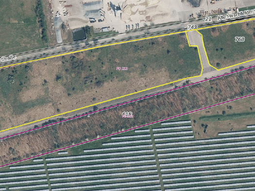 Gewerbegrundstück zum Kauf provisionsfrei 67.708 m² Grundstück Alte Hirschfelder Straße Werneuchen Werneuchen 16356
