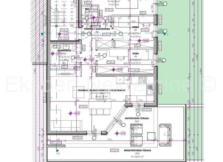Wohnung zum Kauf 290.000 € 6 Zimmer 110 m² Trogir